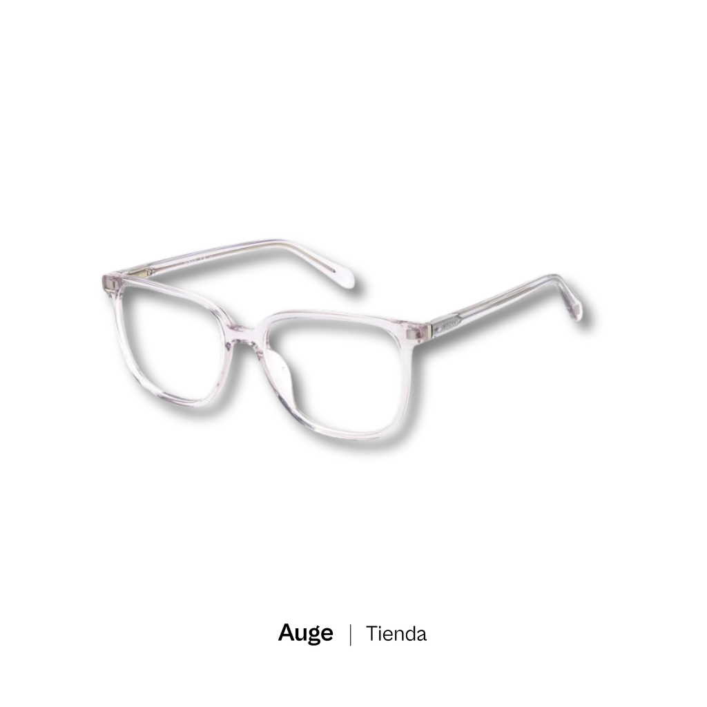 Lentes de descanso marco transparente